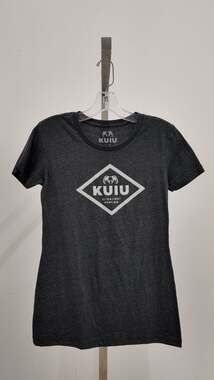 KUIU "Ultralight Hunting" Diamond Logo T-Shirt - Charcoal Heather (Size S)